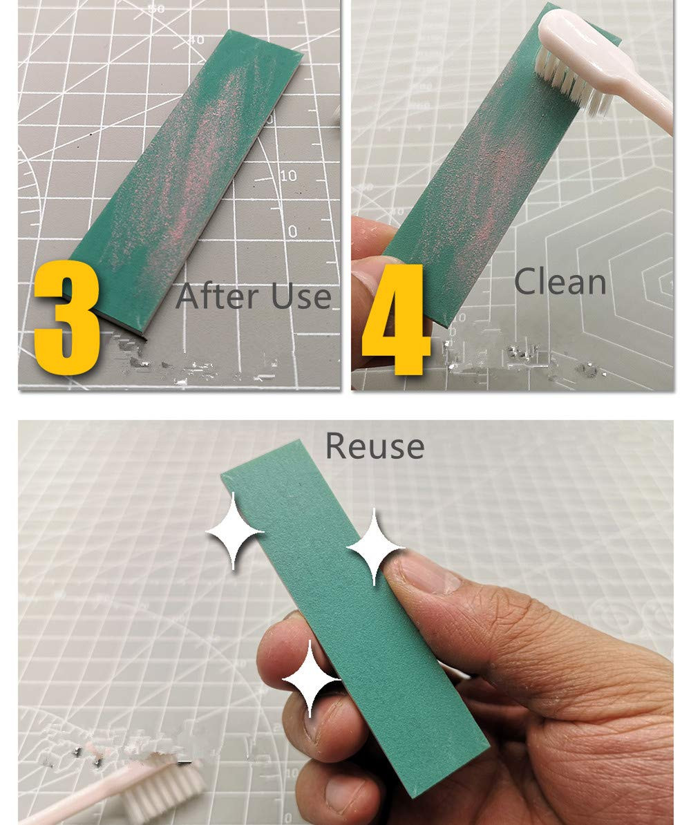 Hobby Model Tools Abrasive Waterproof Wet/Dry Washable Reusable Adhesive Sandpap
