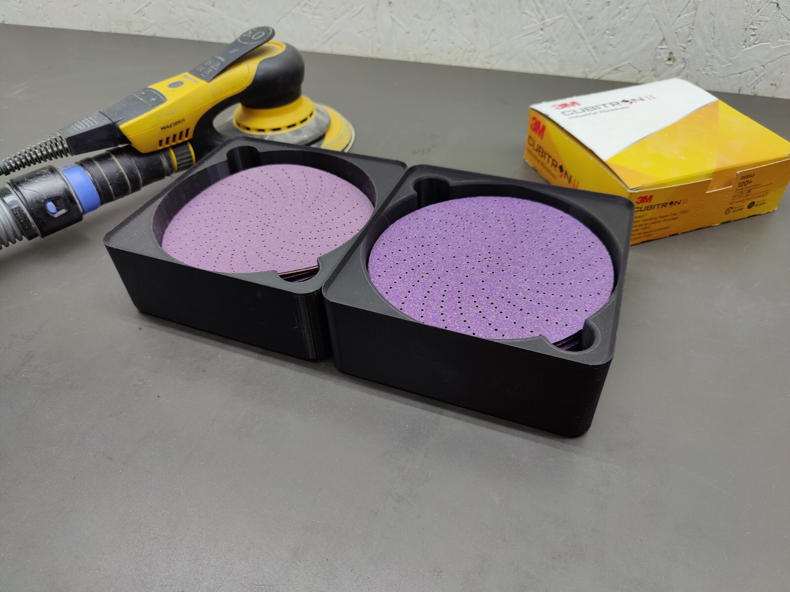 Orbital Sandpaper Holder, 6″ (150mm)