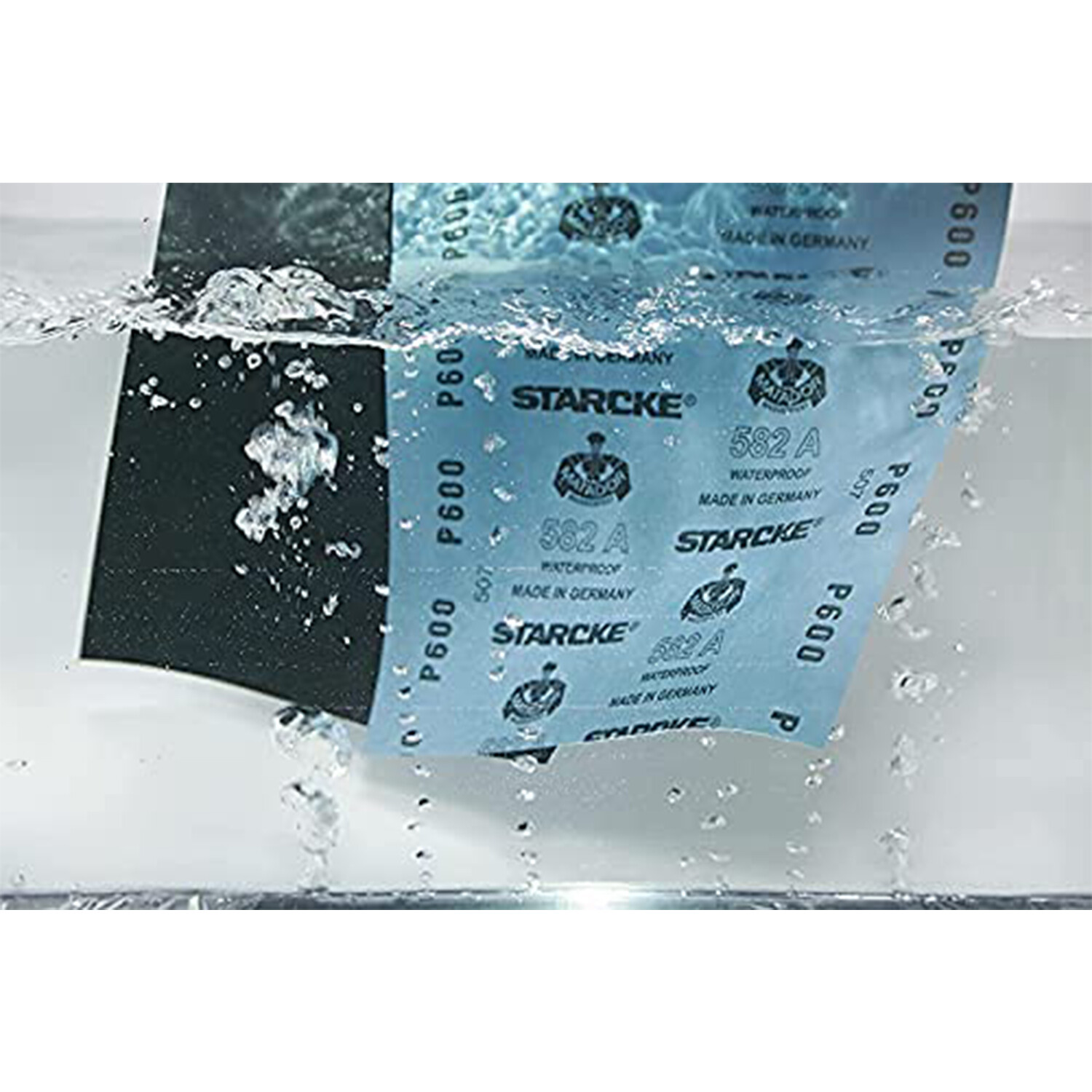 STARCKE 9″ x 11″ Premium Wet or Dry Waterproof Silicon Carbide Sandpaper Sheets