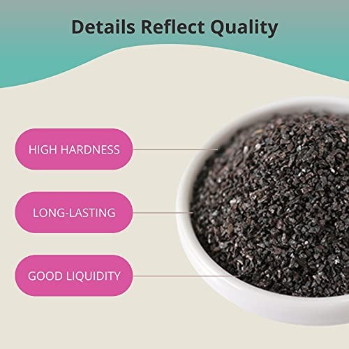 #80 Grit Aluminum Oxide Blast Media (8 LBS/3.6kg) – Premium Long #80-8LB