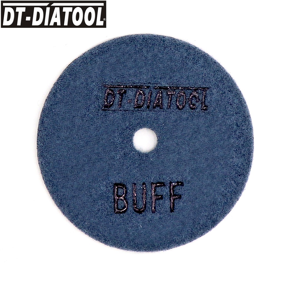 6pcs Dry Diamond Polishing Pads 4″/100mm Resin Bond Sanding Disc Grit #50-#3000