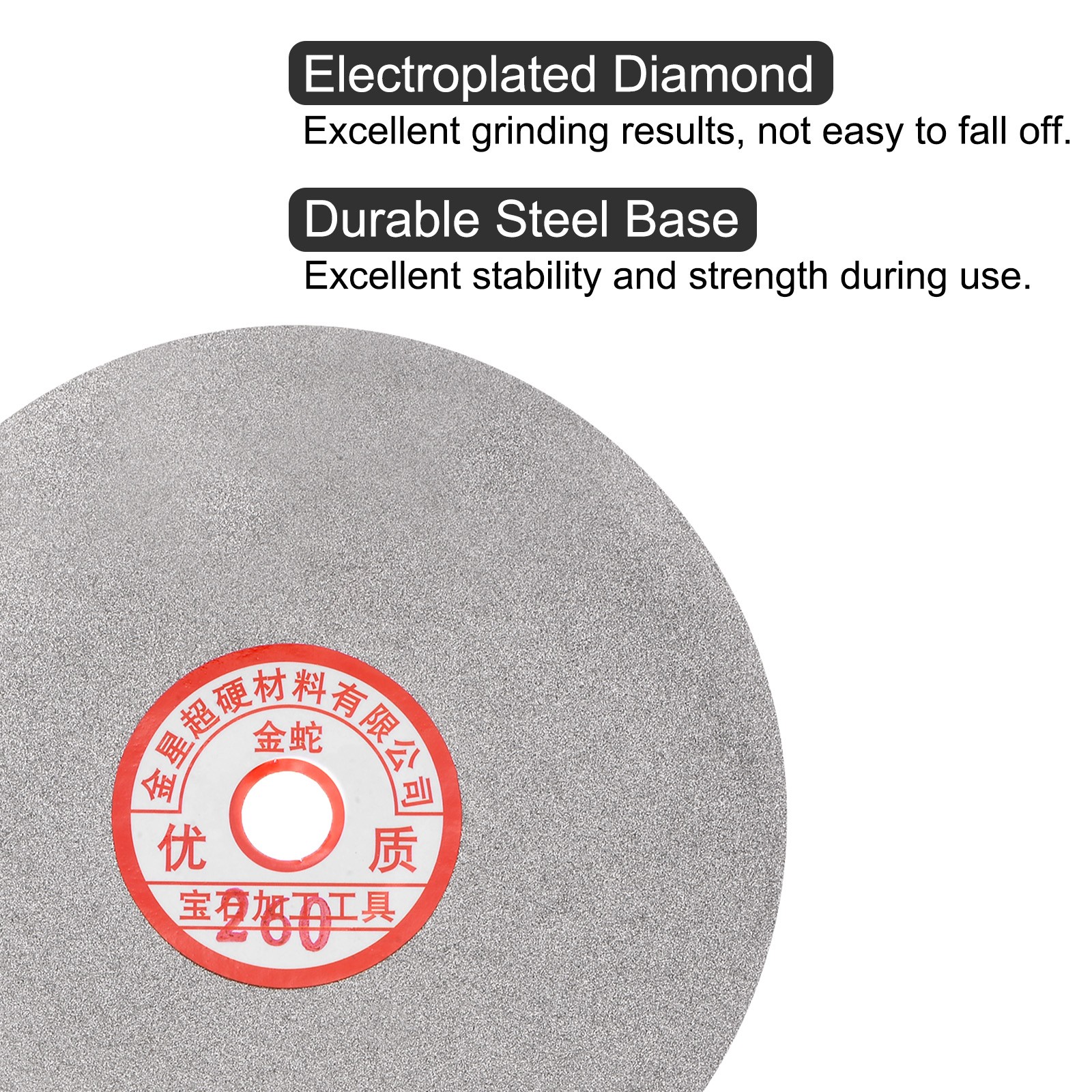 Diamond Sanding Grinding Disc 6″ Grits 260 5/8″ Arbor Hole Flat Lap Wheel Disk