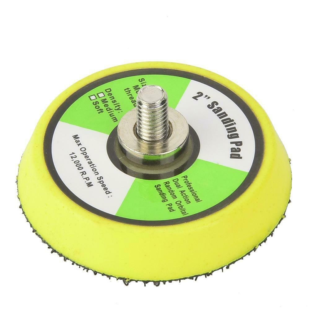 Polishing Sanding Disc Backing Pads Hook And-Loop For DA Pneumatic Sand 1-6 Inch