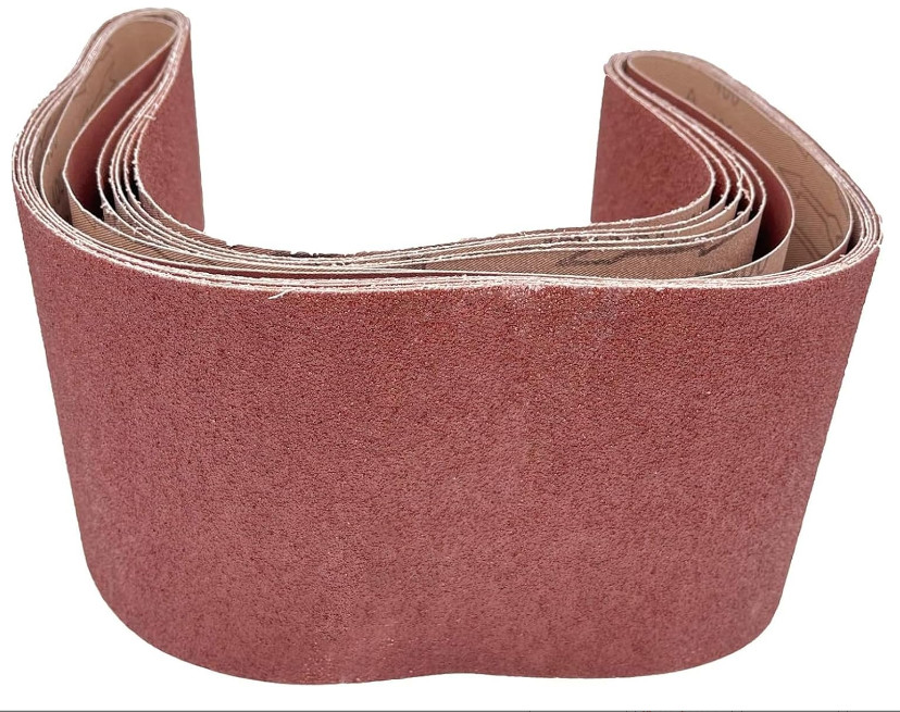 3PACK 6x48inch 150 Grit Aluminum Oxide Sanding Belts 150x1219mm for Metal & Wood