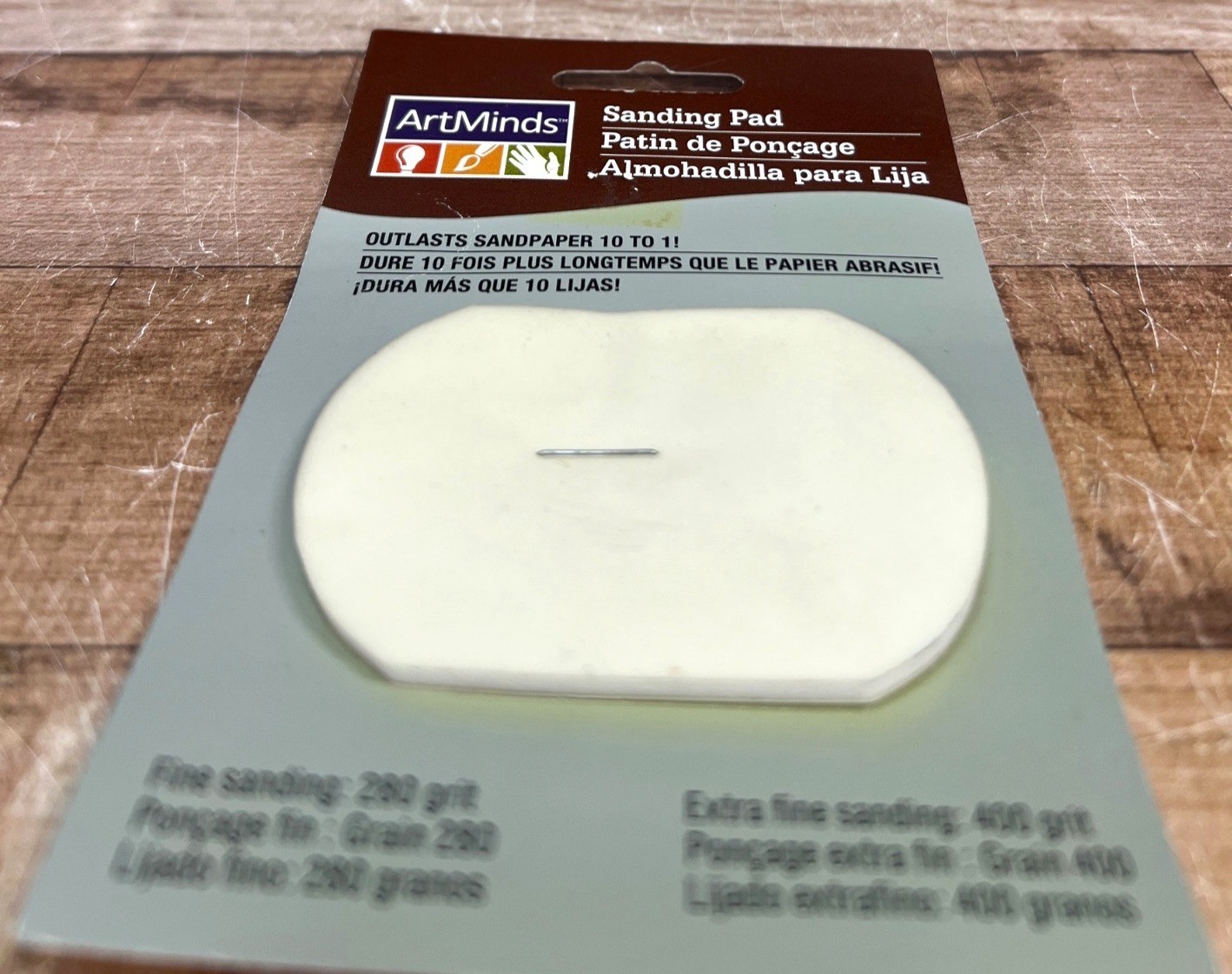 ArtMinds Sanding Pad For Fine & Extra Fine Sanding 280/400 Grit Durable Design