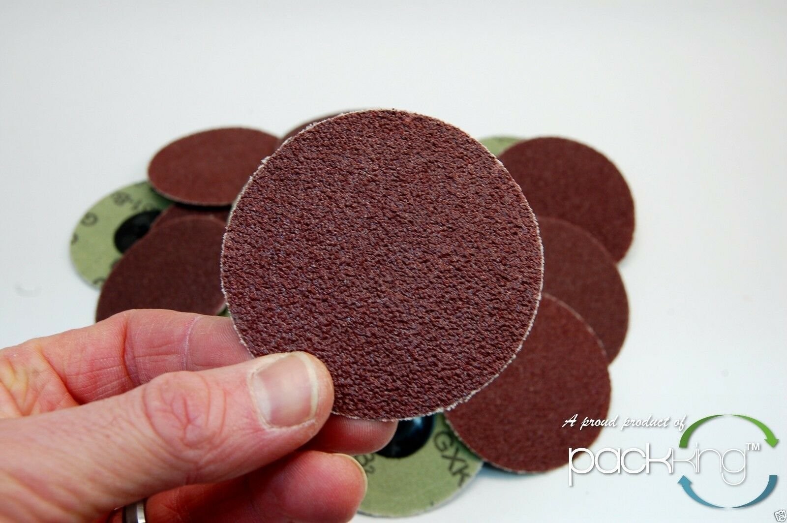 3″ ROLOC DISCS 60 GRIT (25PC) R TYPE SANDING ABRASIVE ROLL LOCK FINE – RRT 15037