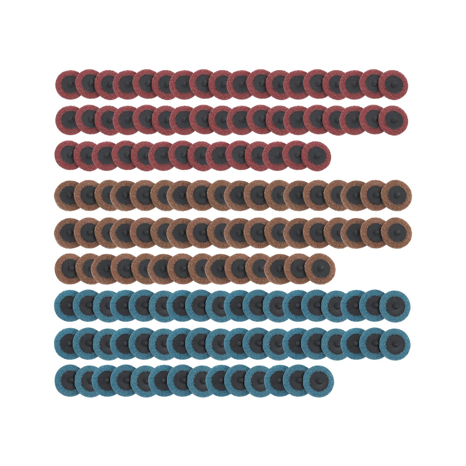 150 Pack 2″ Torque Sand Discs Set Fine Medium and Coarse Sanding Discs