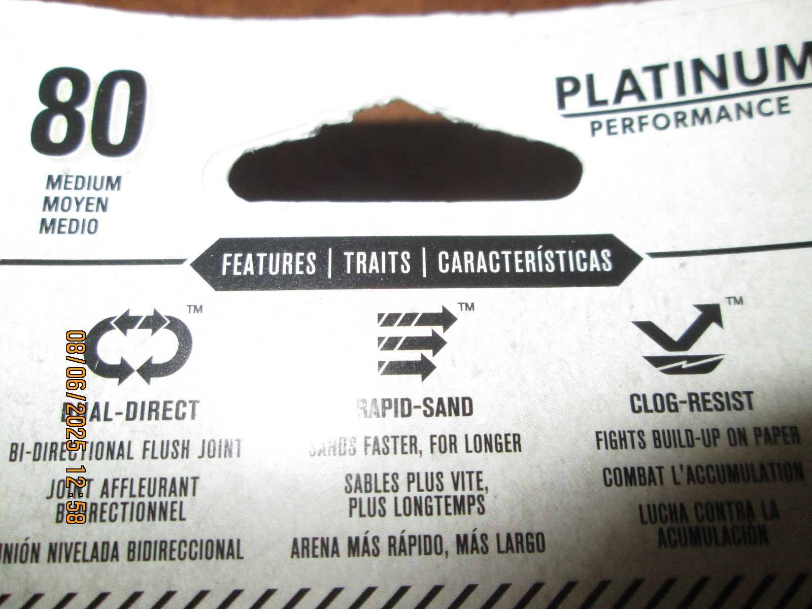 (4) Gator Blade Platinum 3 ” x 21 ” 80 Grit Medium Heavy Duty Sanding Belt 7093