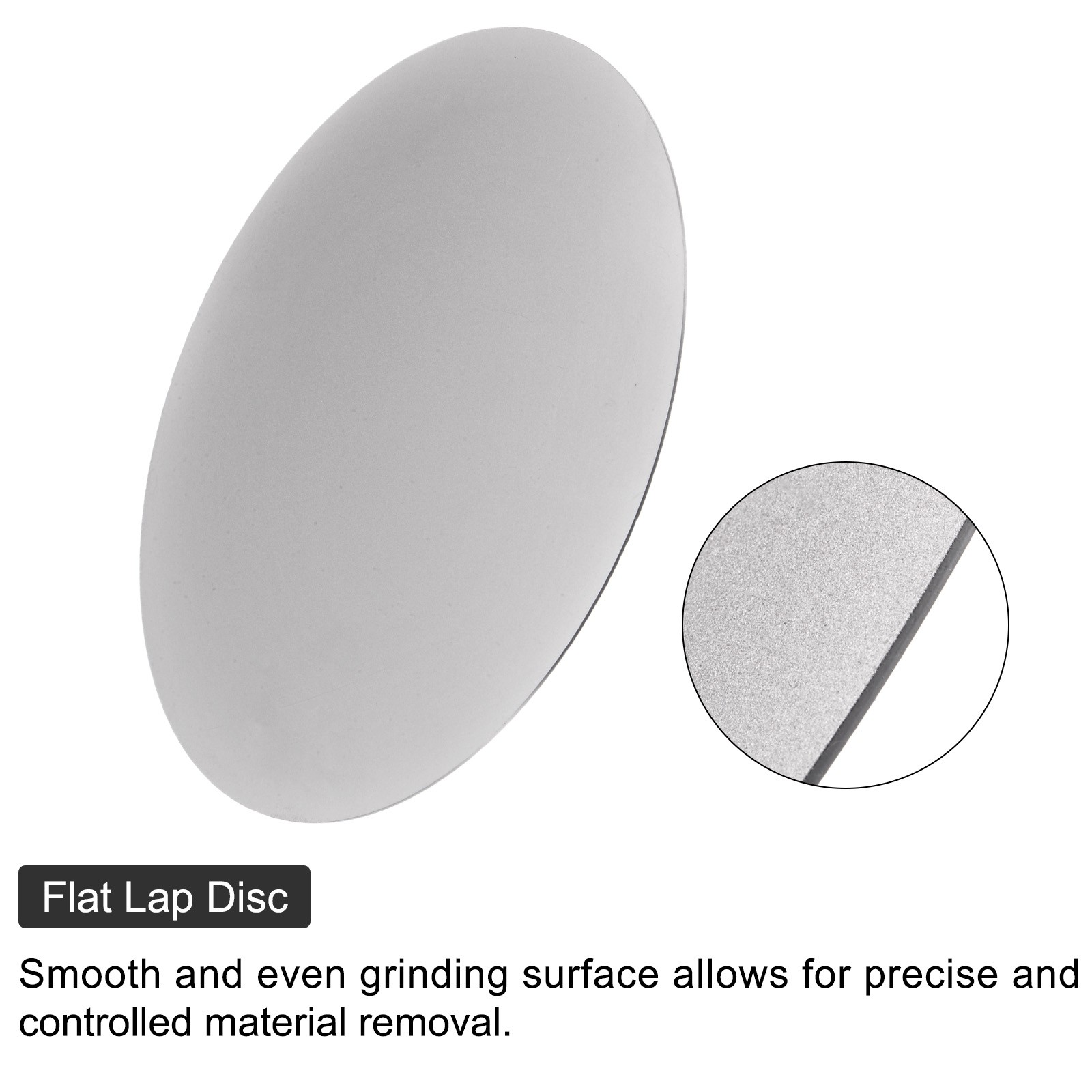 Diamond Sanding Grinding Disc 8″ Grit 1000 No Center Hole Flat Lap Wheel Disk