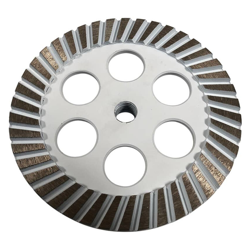 Medium/Fine Grit Grinding Wheels for Concrete, Granite and Marble, 5/8″-11 Arbor