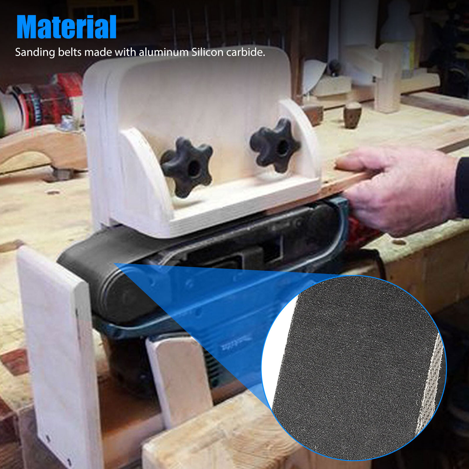 30Pcs 1x30inch 600 -1000 Grit Sanding Belt Polishing Grinding Sander Sandpaper