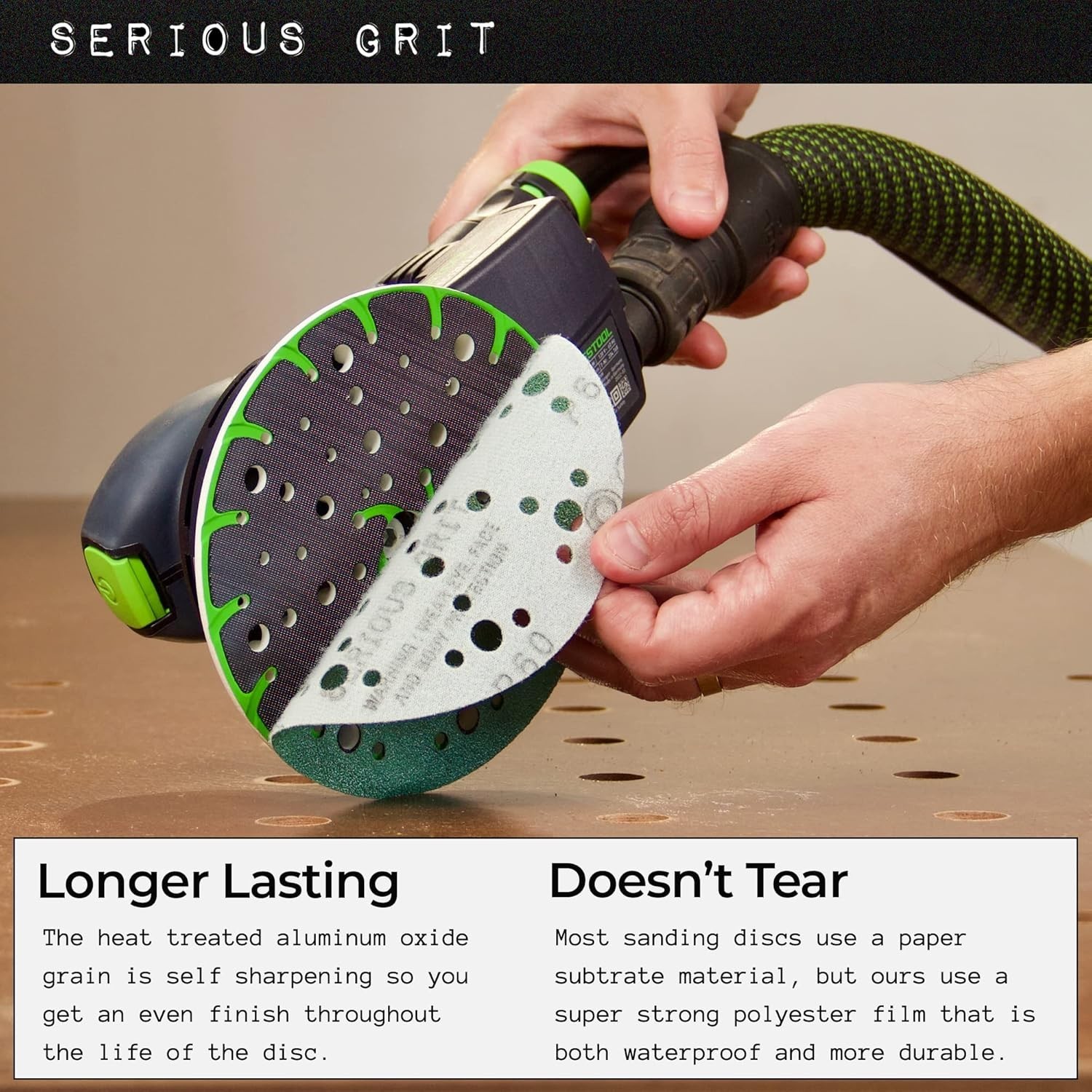 Versatile 6-Inch 49-Hole Sanding Discs with Mixed Grits – Ideal for All Surfaces