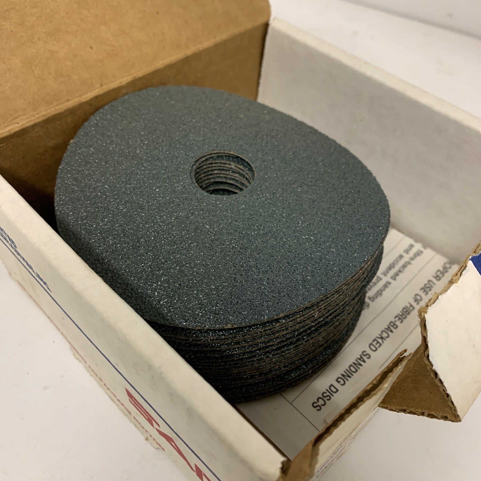 Sait 59450 (25pk) 4-1/2″ x 7/8″ 50 Grit Zirconium Fiber Disc