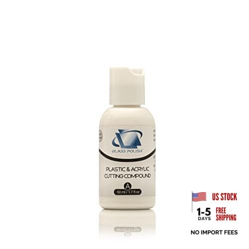 1.7oz (50ml) Plastic & Acrylic Cutting Compound with Micro Abrasives for