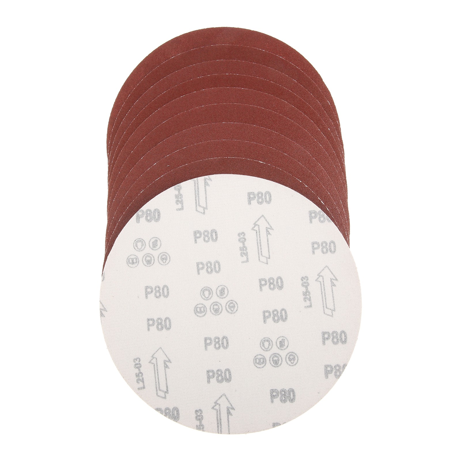 30P 9″ Drywall Sanding Discs Aluminum Set for Hand Radial Sander 80 100 180 Grit