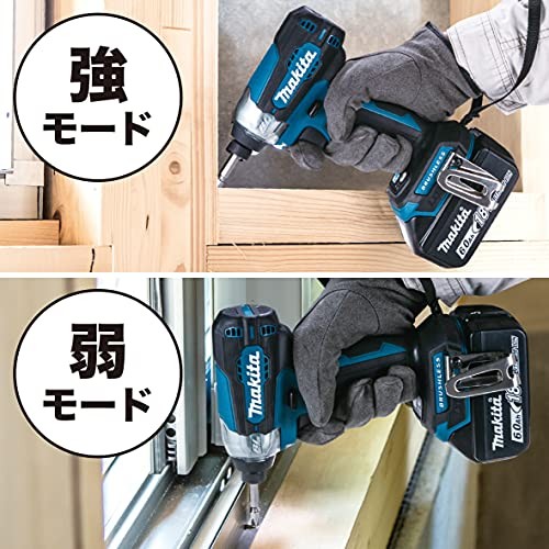 Makita TD157DRGX Rechargeable Impact Driver 18V 6Ah with Two Batteries Charger