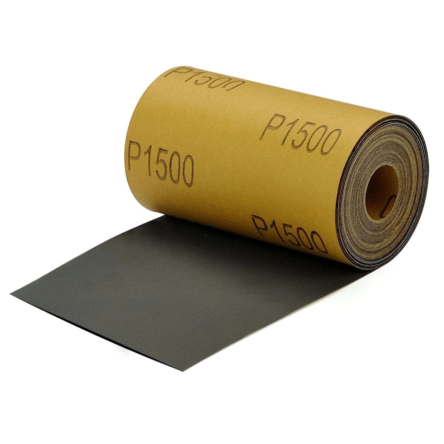 1500 Grit Sandpaper Roll, Silicon Carbide Wet Dry Longboard Sand Paper, 3-2/3″ W