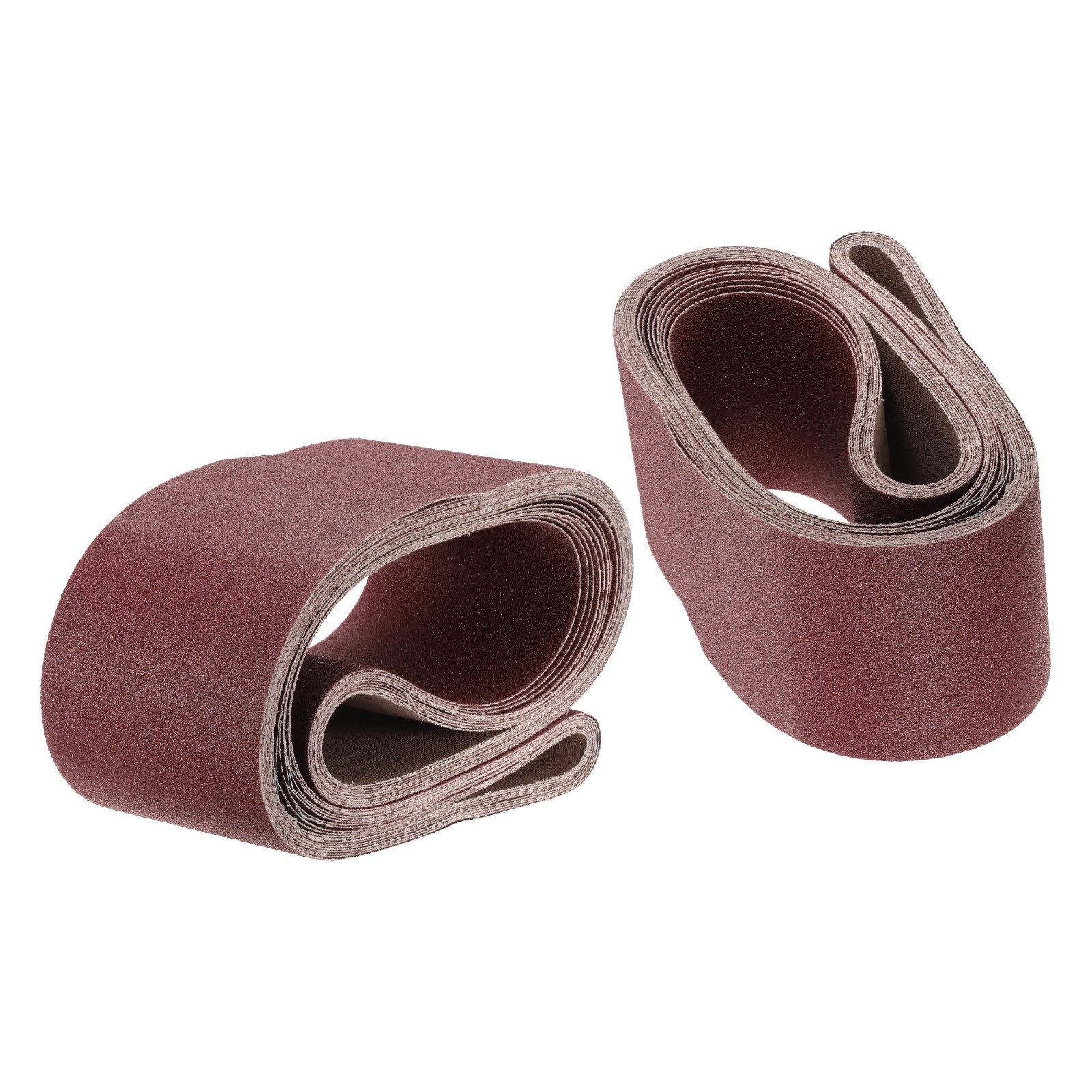 10pcs 6″ x 89″ 80 Grits Sanding Belts Aluminum Oxide Abrasive Sander
