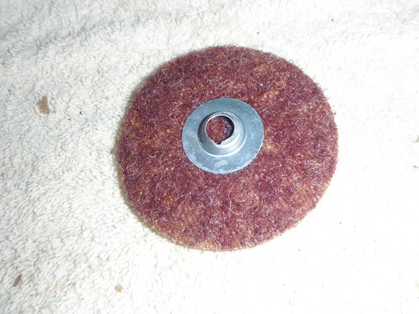 3″ Clip On Type S Roloc Buffing / Sanding Disc, RED Color Grit, 18pc, (COARSE )