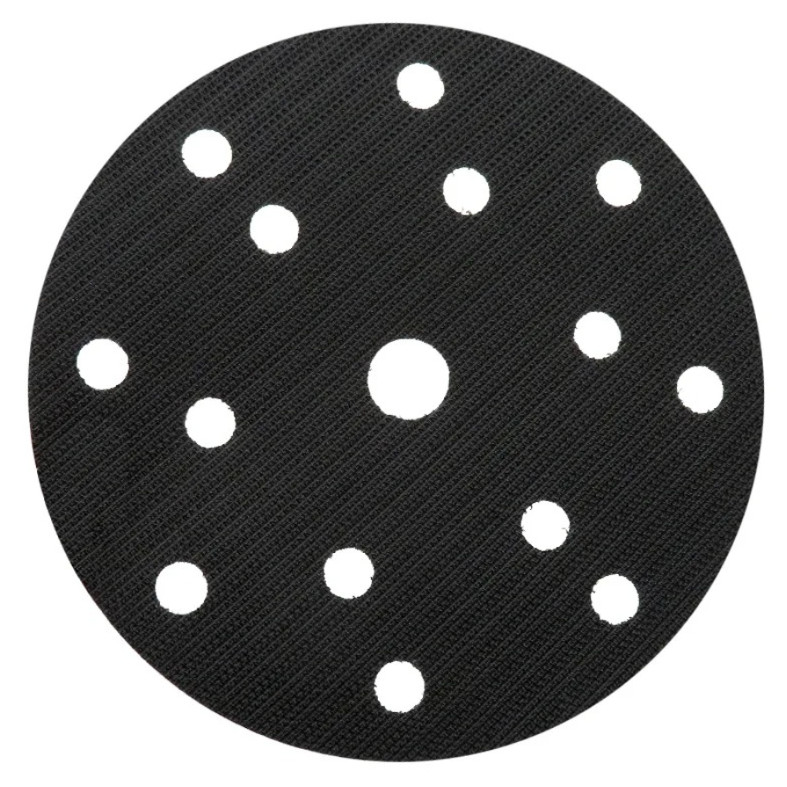 1pc 6in 15 Hole Pneumatic Sanding Sponge Buffer Pad Self Adhesive Soft – NEW