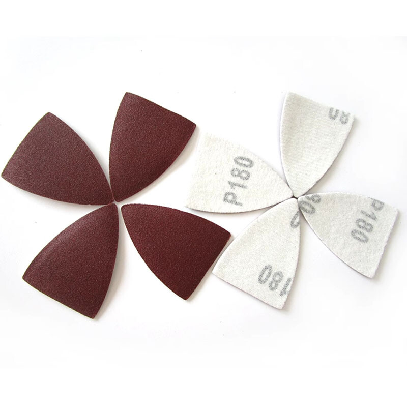 38x52mm Dry Triangular Sandpaper Polish Sanding Grit P60 P80 P120 P180 P240 P320