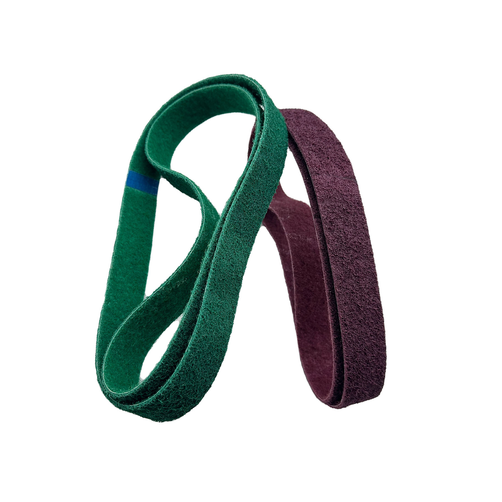 25PACK 3/8″ X 13″ NON WOVEN Sanding Belts Abrasive Coarse Medium Fine Nylon