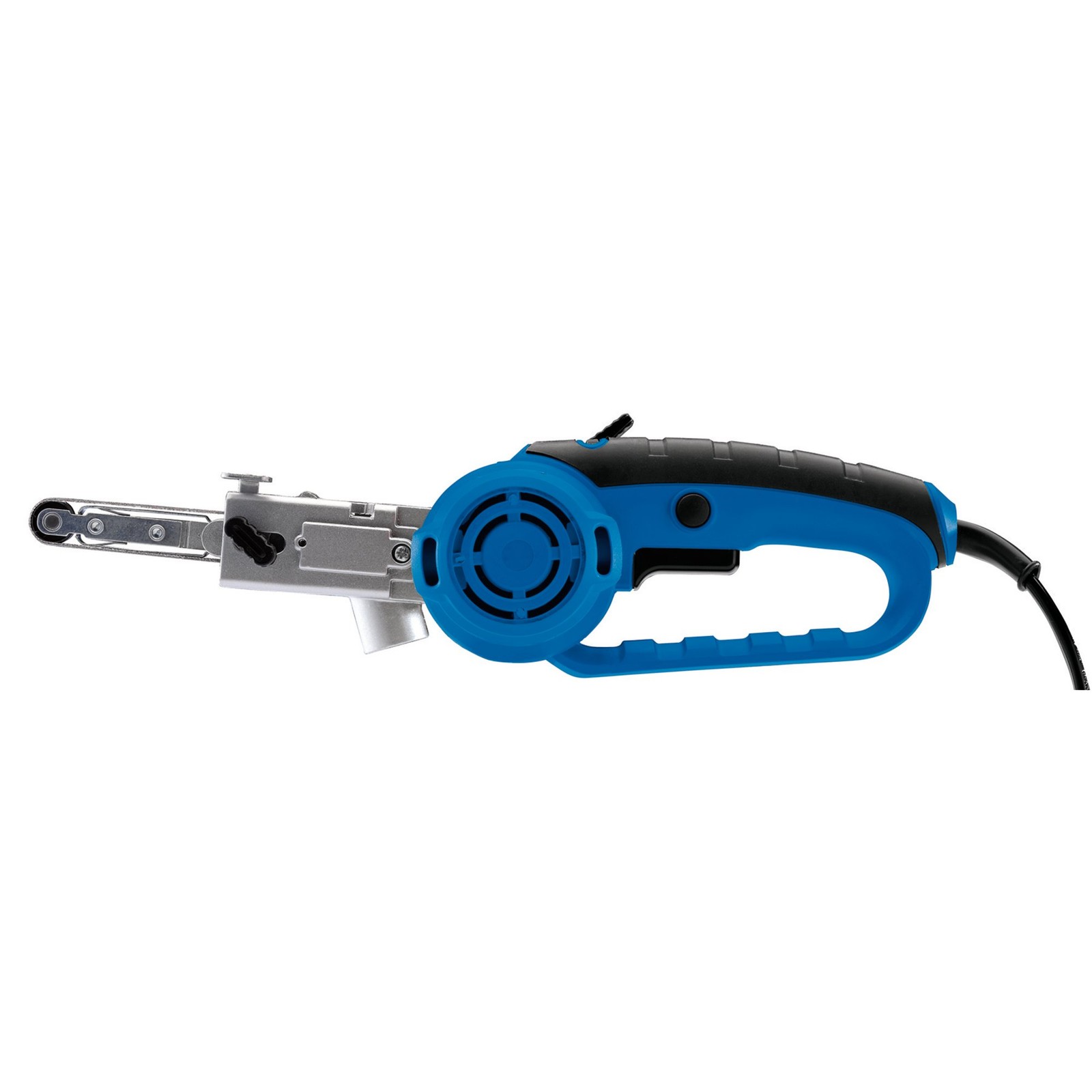 Draper 240V Mini Belt Sander 13mm 400W Variable Speed Adjustable Angle 56490
