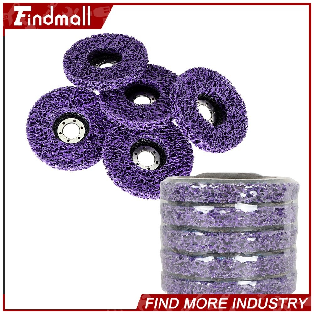 Findmall 10 Pack 4.5″ x 7/8″ Strip Discs Stripping Wheel For Angle Grinder Disc