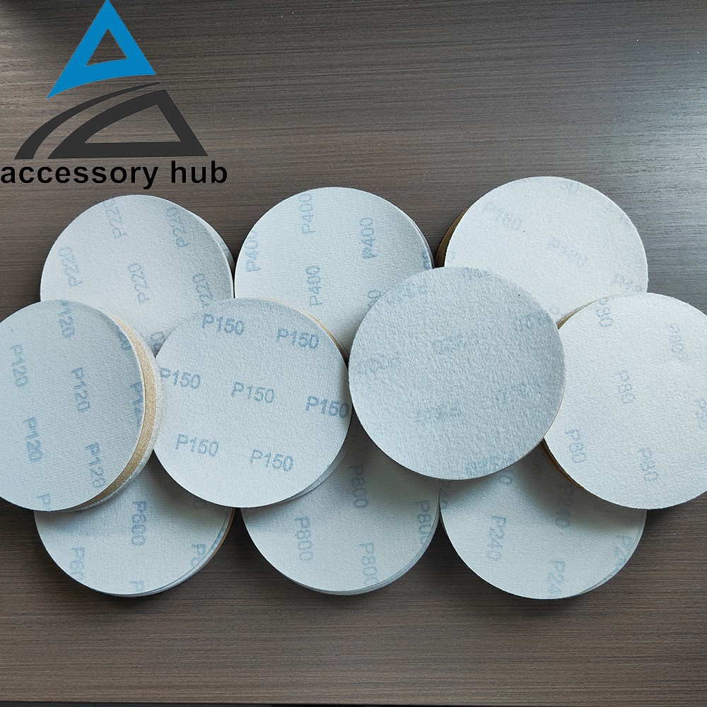 Hook & Loop 6” Sanding Discs, Orbital DA Sander Paper Pads Accessoryhub US