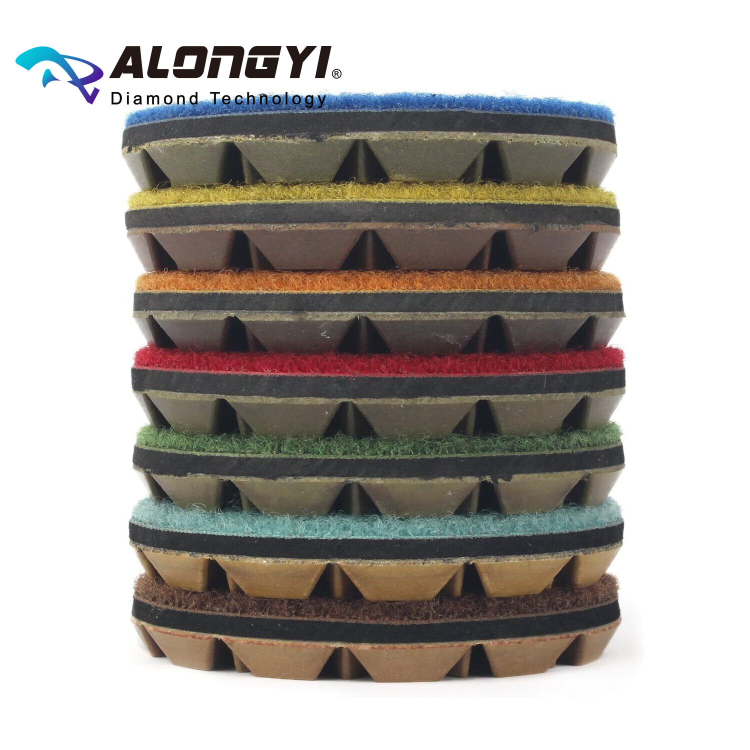 3″ Inch Concrete Floor Polishing Premium Dry Diamond Grinding Pads