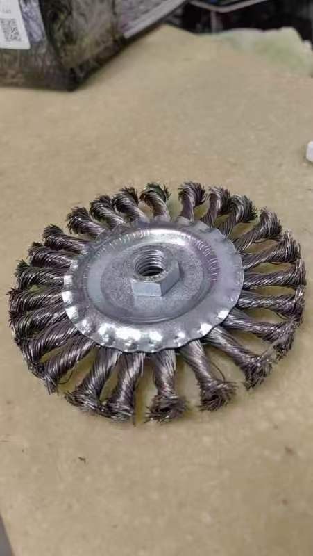 Welding Rust Paint Removal 4″ Stainless Cup Brush + 4″ Carbon Steel Wire Wheel