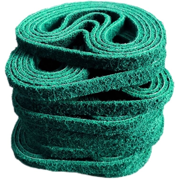 Surface Conditioning 1/2″ x 18″ Coarse Medium Fine Non woven Sanding Belts 5PACK