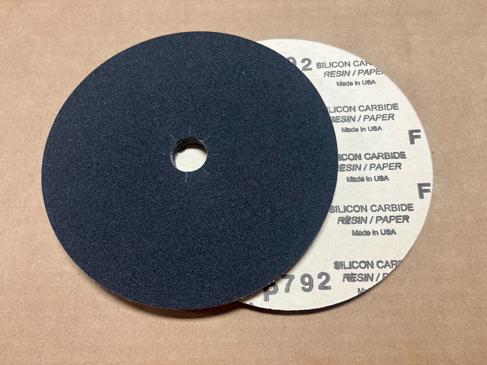 PREMIUM 7″X7/8″ SILICON CARBIDE FLOOR SANDING EDGER DISCS 25 PACK BOX!