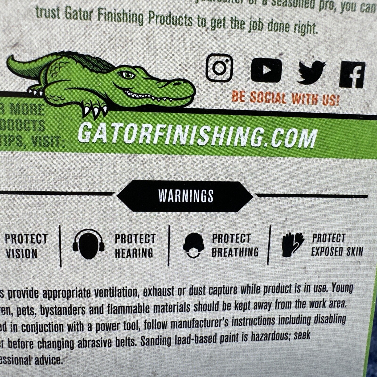 GATOR 1″x30″ Sanding Belts 120 PREPARE Fine 3 Belts