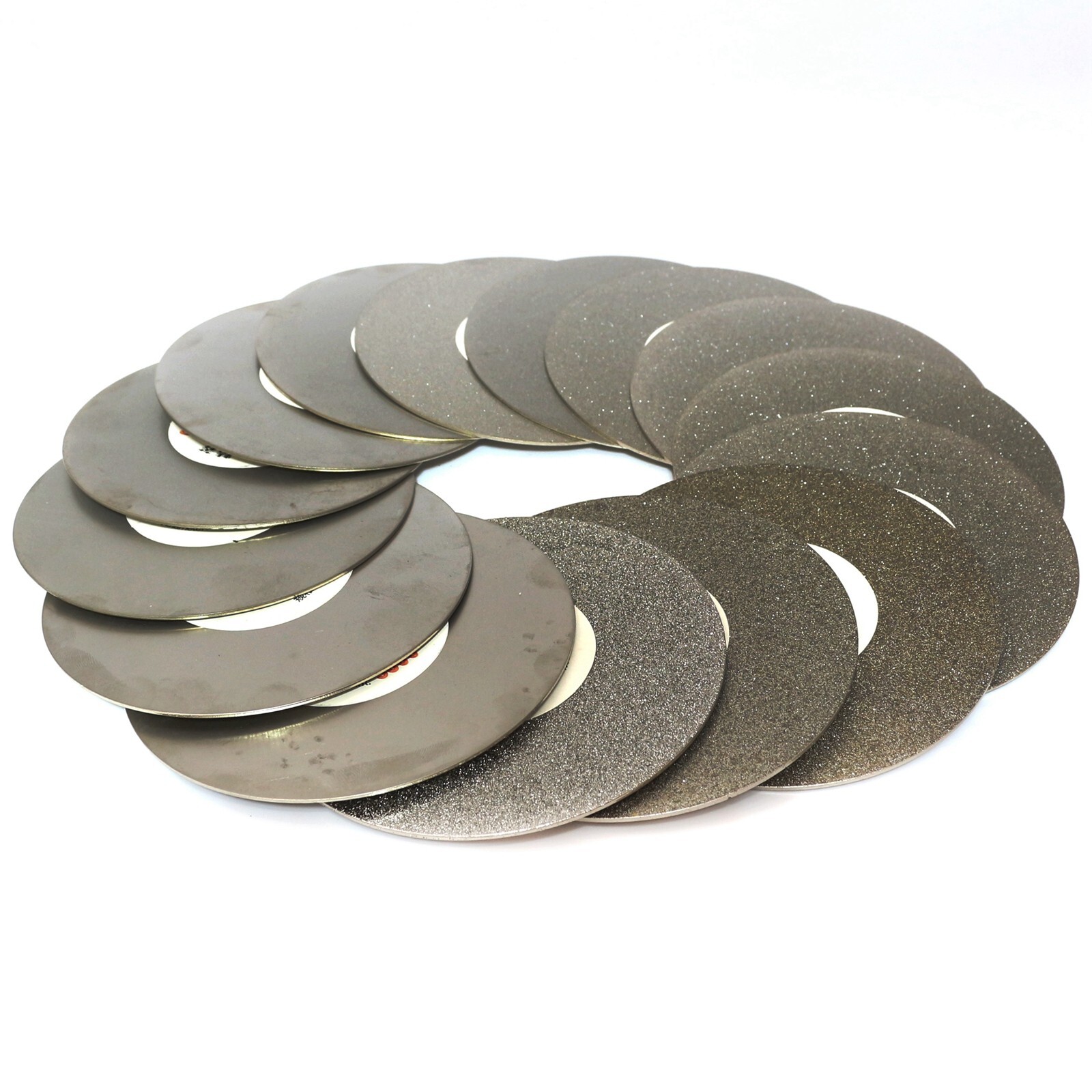 5″ inch 125mm Grit 80 Diamond Grinding Discs Coated Flat Lap Disk for Grinder