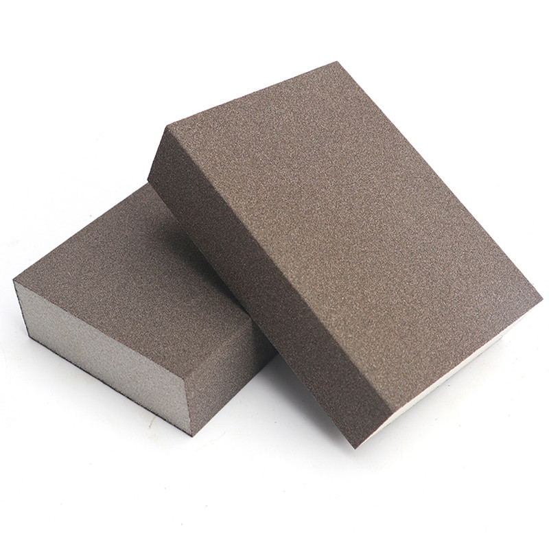 Foam Sponge Sandpaper Sanding Blocks Wet & Dry Square Sanding Block 70*50*25mm