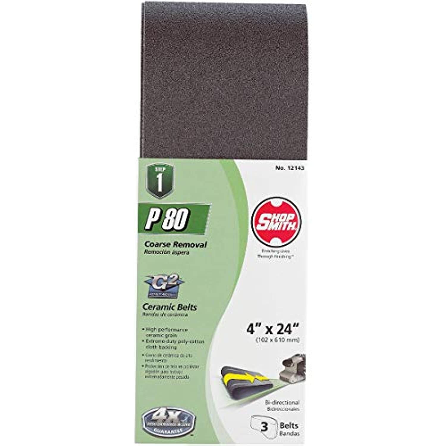 Ali Industries Ceramic Sanding Belt (12143)