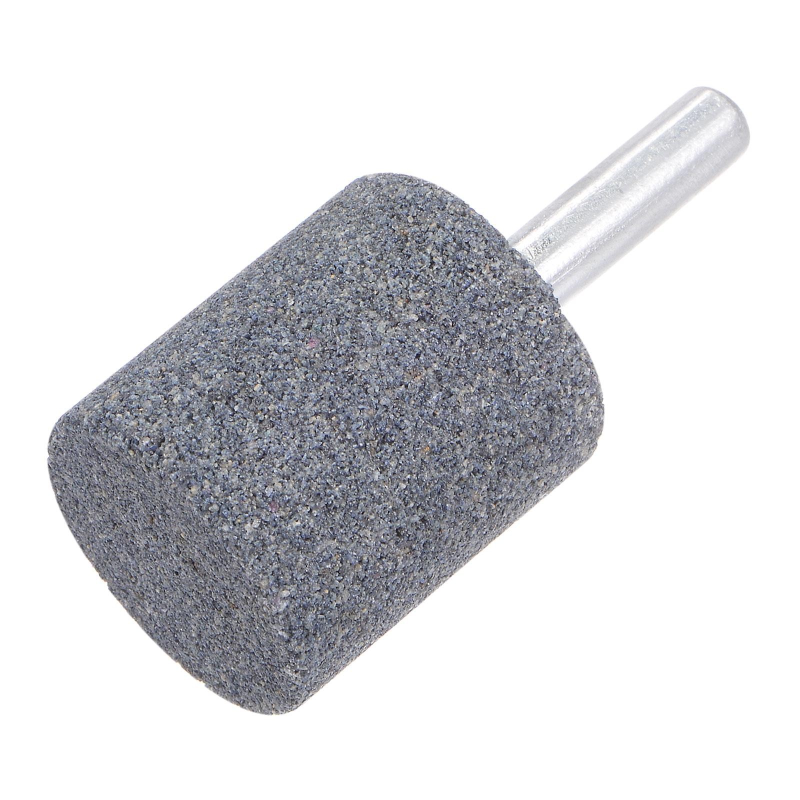 15pcs Abrasive Mounted Stone 1/4″ Shank 1″ Cylindrical Corundum Grinding Head