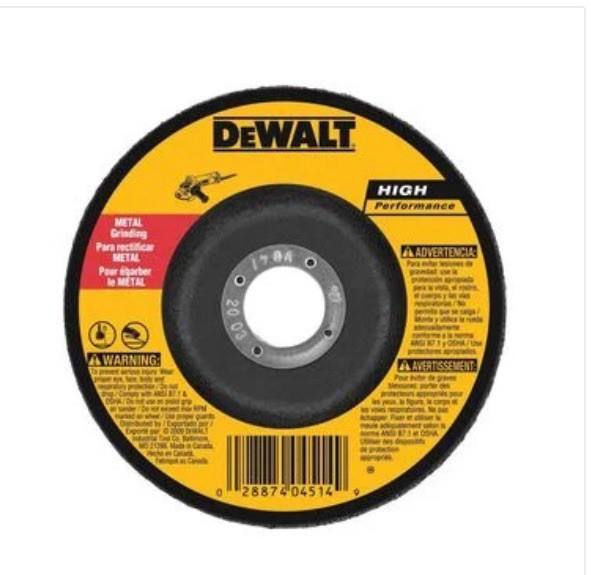 DEWALT DW8725 Metalthin Cutoff Wheel 10 Pack
