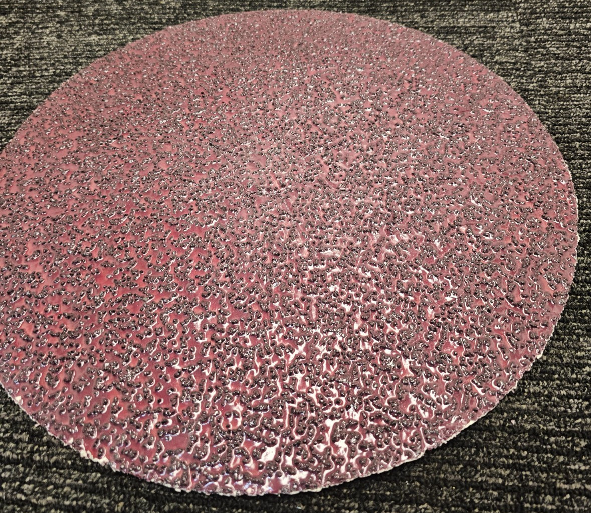 (QTY 10) Virginia Abrasives 12-4 1/2 16″ Outer Diameter Sanding Disc