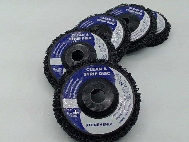 4-1/2″ X 7/8″ Stonehenge Clean & Strip Disc Blue Paint Stripping Rust Wheel