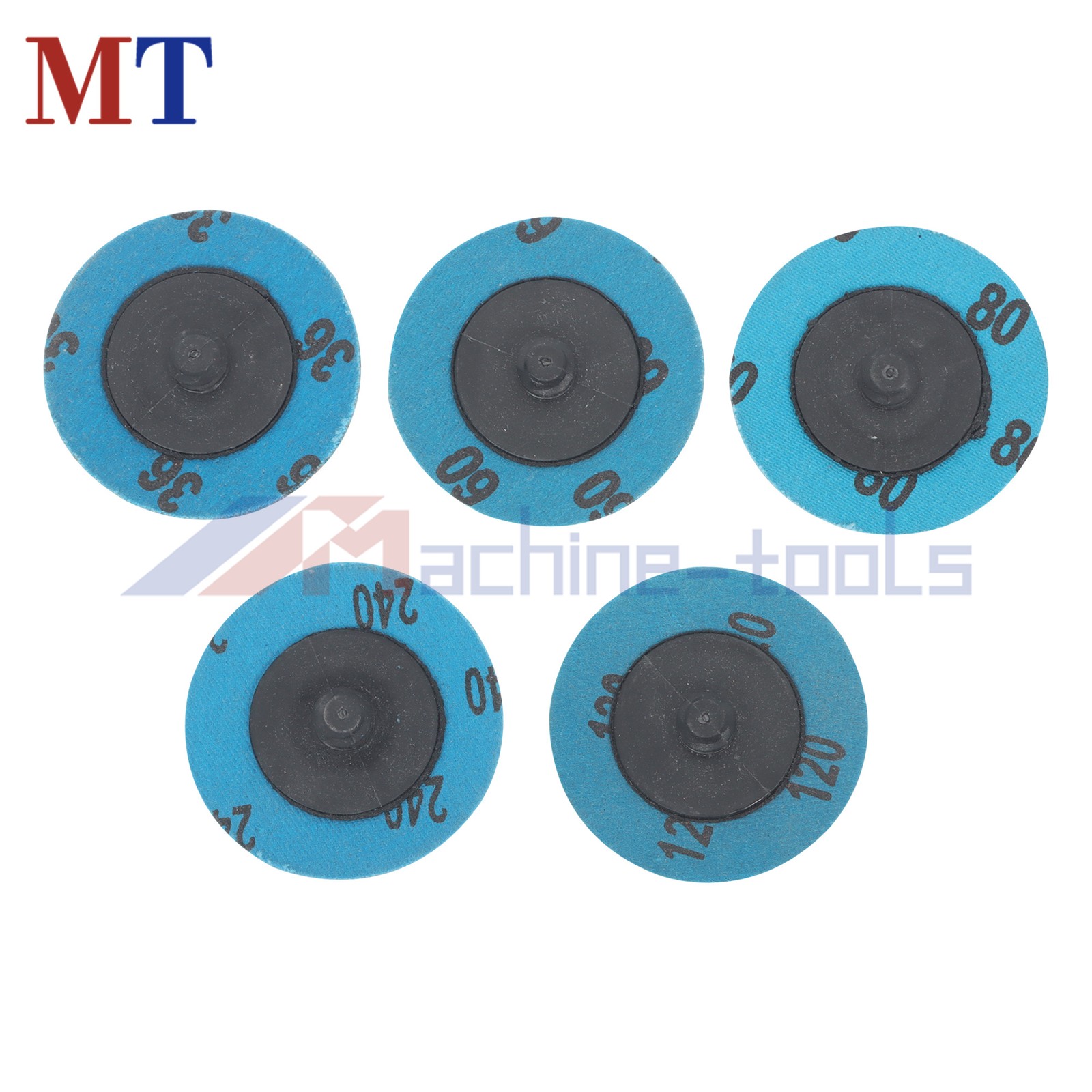 50 Pcs 2″ Grinder Sanding Grinding Discs (10 Pcs Each Of 36,60,80,120 and 240)