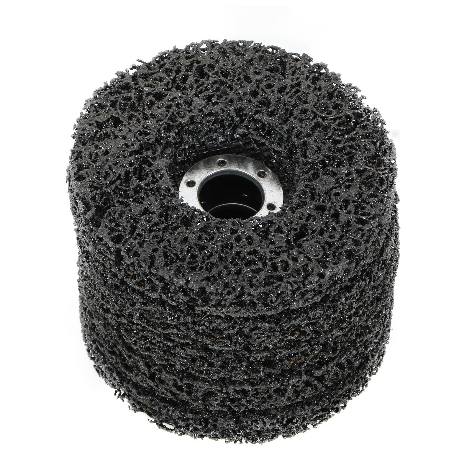 10 PCS 4-1/2″ x 7/8″ Black Diamond Grinding Discs Strip Discs for Angle Grinder
