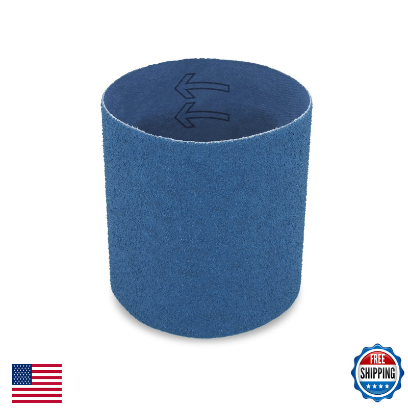 Cs Unitec 42060 Ptx Zirconium Grinding Belt Sleeve. 60 Grit 3-1/2 Diameter X 4