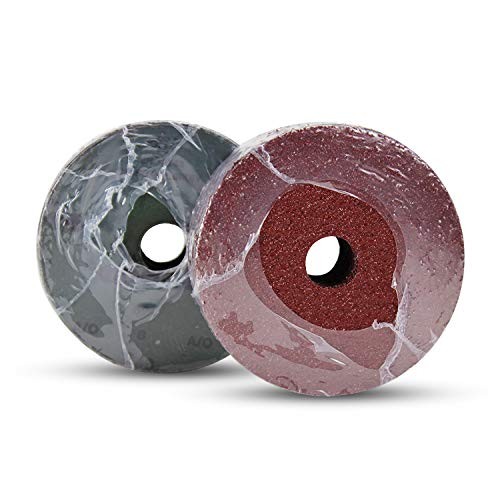BHA 25 Pack 4.5 Inch 80 Grit Resin Fiber Sanding Grinding Discs 7/8 Hole