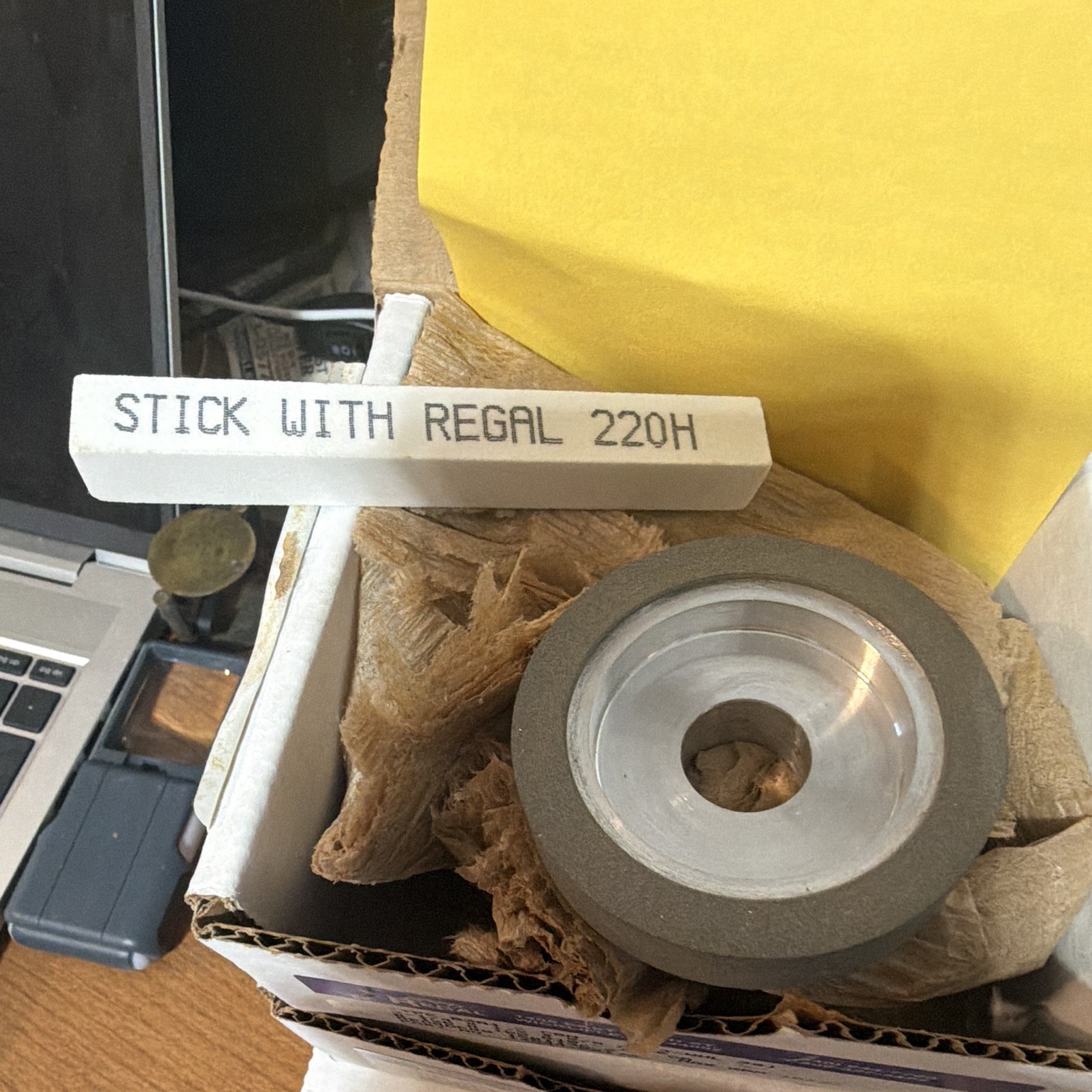 Regal B3A1 CBN Grinding Wheel 2-1/4in x 1/2in x 5/8 Hole 120 Grit MPN 3 sets