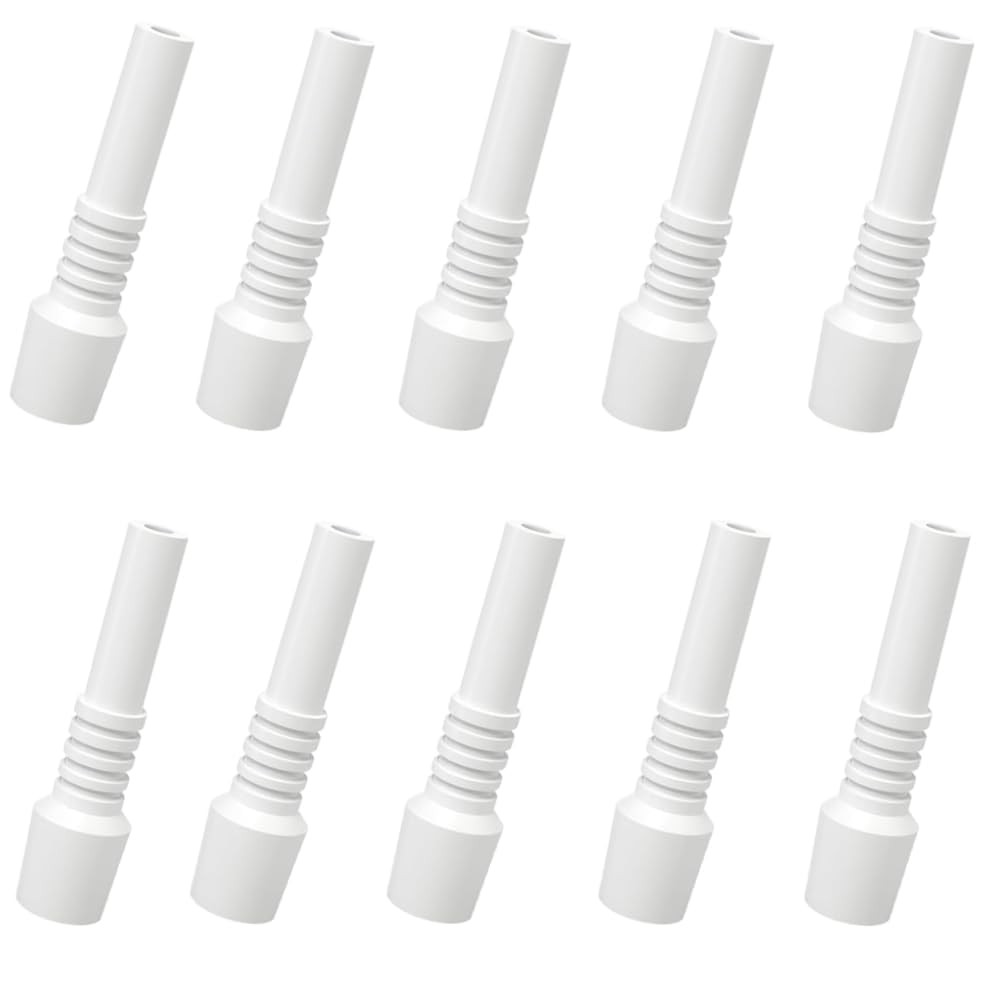 10 Pack of Sand Blaster Ceramic Nozzles Only – Replacement Sandblasting White