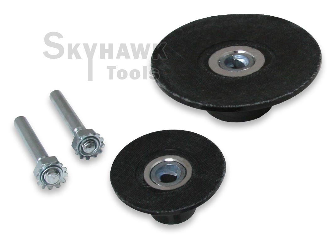 New 2″ and 3 ” Roloc Roll & Lock Rotary Sanding Disc Pad Holder 1/4″ Shank