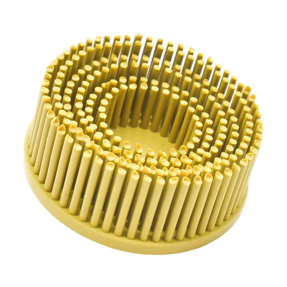 Bristle Disc, Grade 80, Diameter 2 Inch – Yellow – BD2080