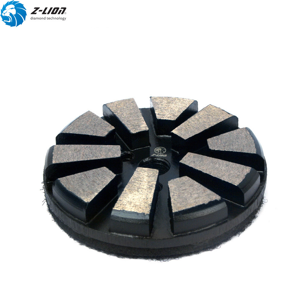 3″ 10 Segments Metal Bond Diamond Grinding Polishing Pad Concrete Marble Granite